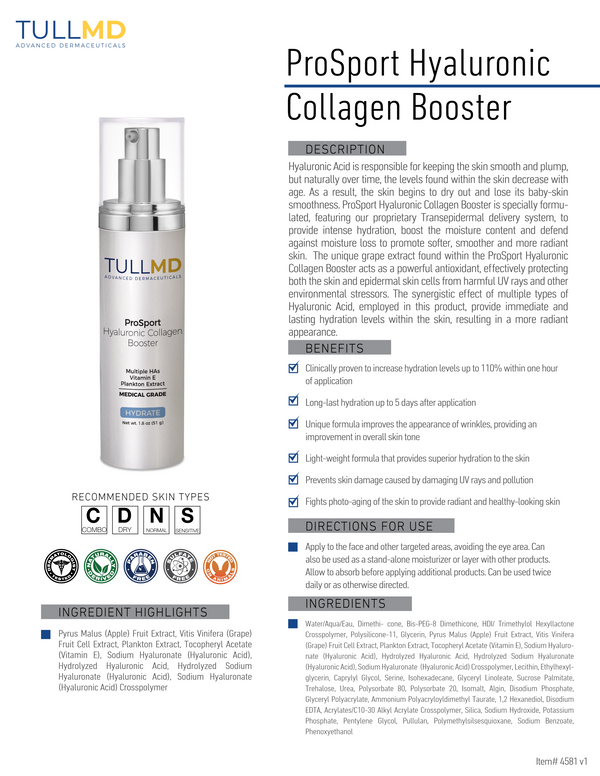 ProSport Hyaluronic Collagen Booster