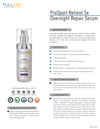 ProSport Retinol 5x Overnight Repair Serum