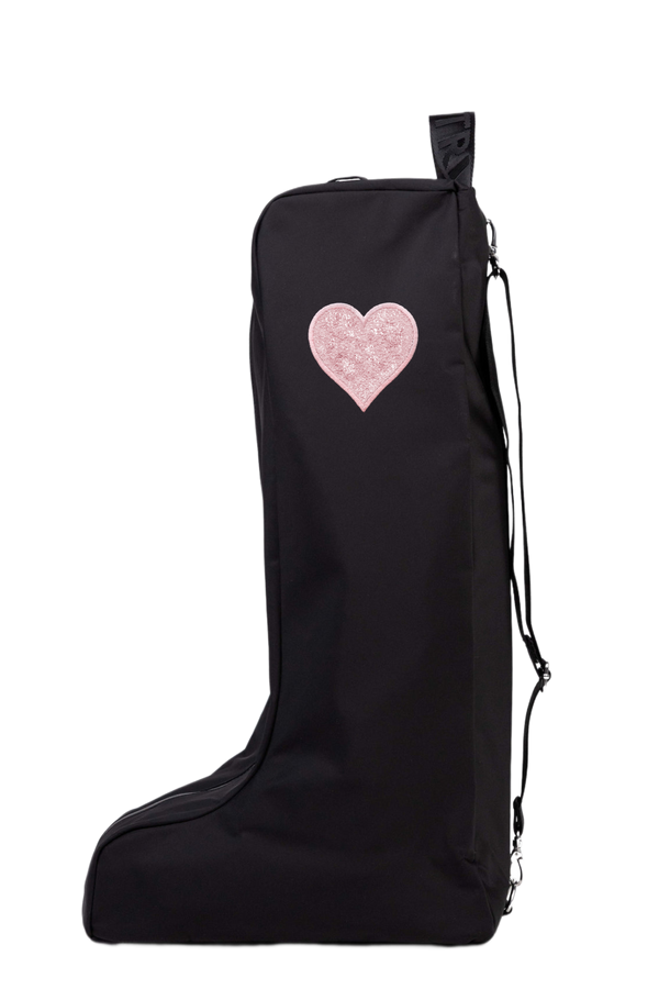 Novelty Boot Bag - Black/Nickel