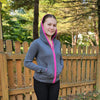 Women's 100% Cashmere Zip-Up Hoodie