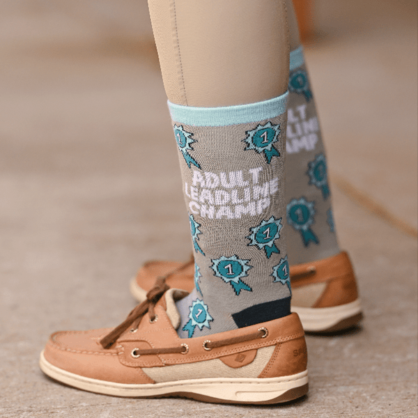 Adult Leadline Champion Crew Socks