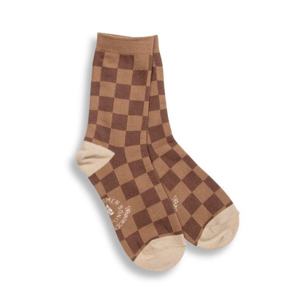 Huntsmen & Hounds Check This Crew Sock