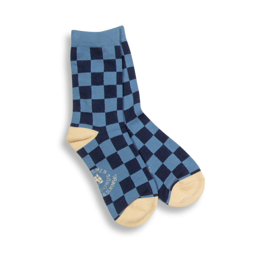 Huntsmen & Hounds Check This Crew Sock