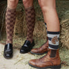 Huntsmen & Hounds Check This Sock Tall