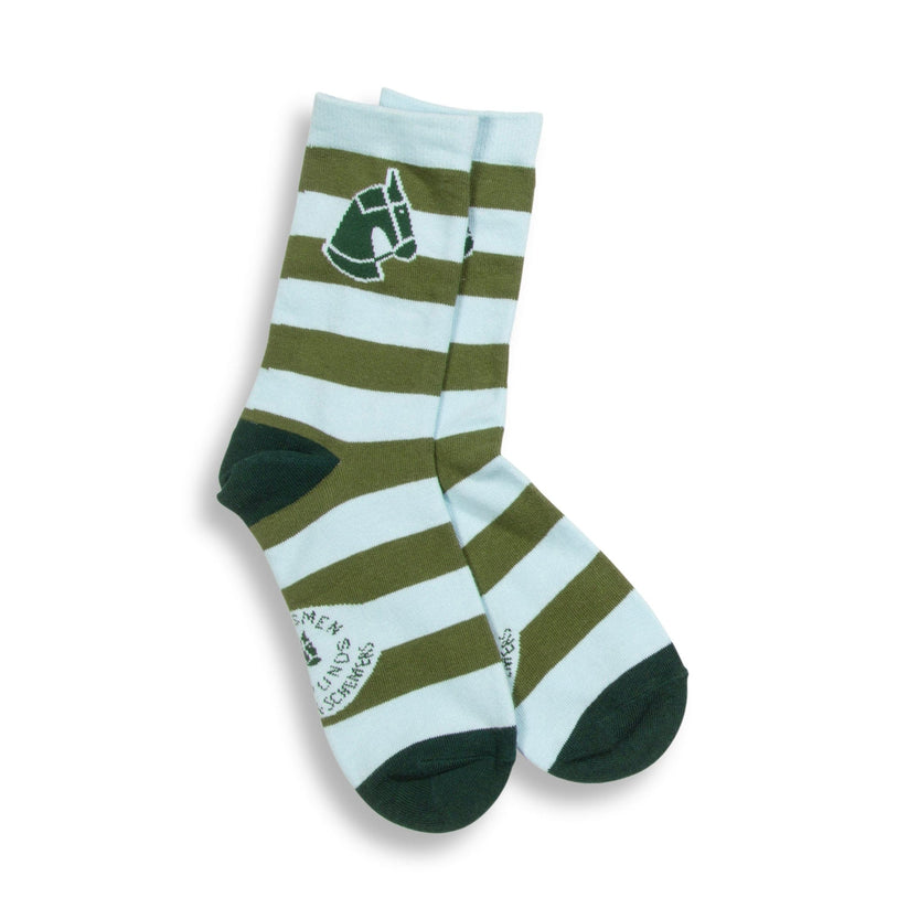 Huntsmen & Hounds Lucky Stripe Crew Socks