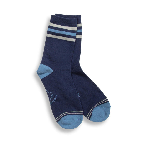 Huntsmen & Hounds Three Stripes Crew Socks