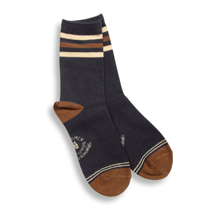 Huntsmen & Hounds Three Stripes Crew Socks