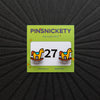 Pinsnickety Rocking Horse horse show number pins on their product packaging card