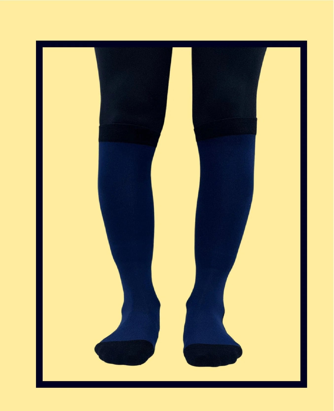 Simple Solids Pair & Spare- Dark Navy Socks