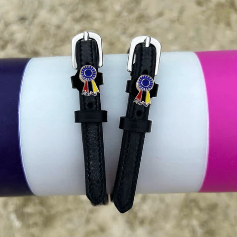 Tri-Color Ribbon Spur Straps